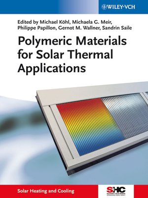 cover image of Polymeric Materials for Solar Thermal Applications